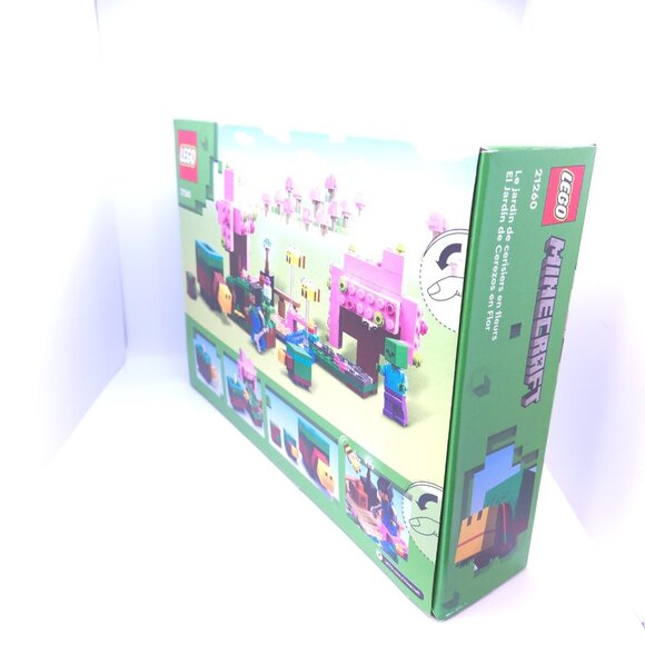 LEGO Minecraft The Cherry Blossom Garden, Video Game Toy for Kids 8+ - Picture 5 of 10